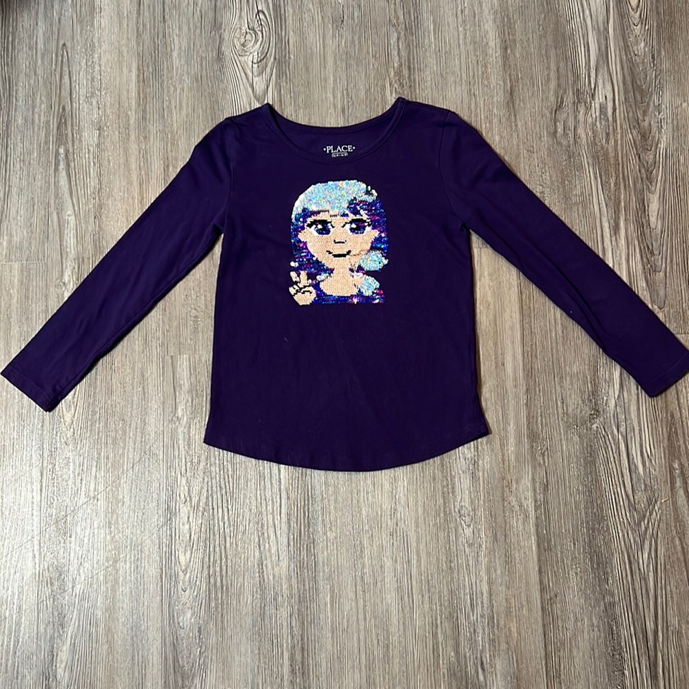Peace Out Longsleeve Tee- Size 5/6
